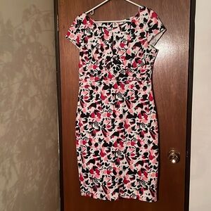Women’s midi dress.